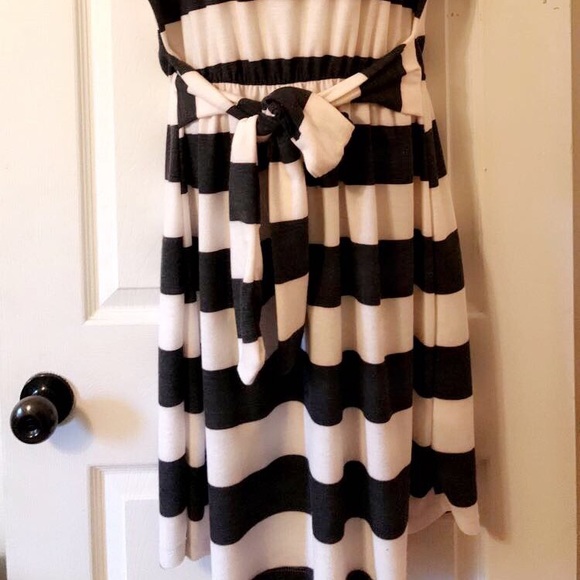 SALE NWT Oddi Plus Size Striped Dress - Picture 5 of 8